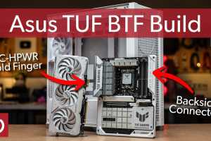 Watch PCWorld build an invisible-cable desktop with Asus BTF parts