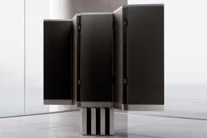 This 165-inch folding TV is perfect for your supervillain lair