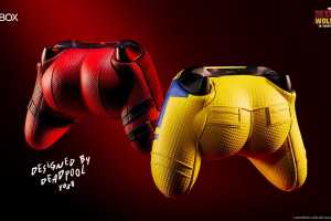 Deadpool & Wolverine Xbox controllers are extremely hands-on