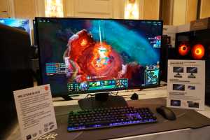 MSI&rsquo;s 240Hz 4K OLED monitor uses AI to turn you into a League of Legends god