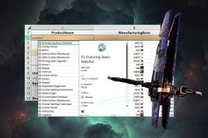 EVE Online's Excel integration is live: Pretend spaceships, real spreadsheets