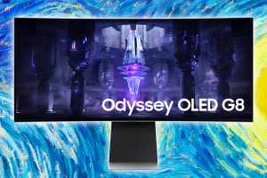 Samsung's gorgeous OLED ultrawide monitor is $500 off for Prime Day