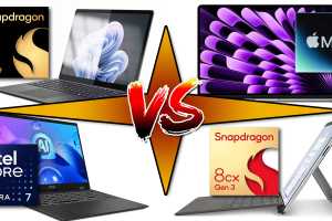 CPU Showdown: Snapdragon X vs. Intel Core vs. Apple M3
