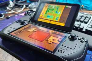Steam Deck mod makes it a gigantic Nintendo DS
