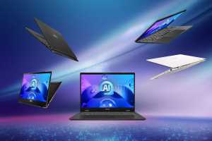 MSI unleashes 10 AI-infused laptops for pretty much everyone