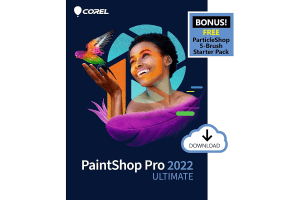 Corel's PaintShop Pro Ultimate 2022 is just $60, a massive 40% discount