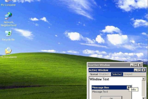 What Windows XP's Bliss desktop theme looks like today