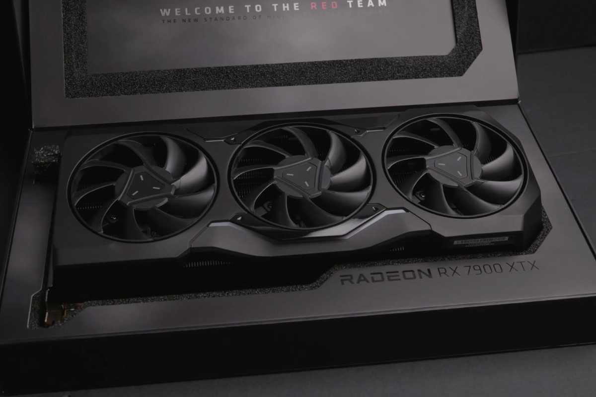 AMD Radeon RX 7900 XTX reference graphics card