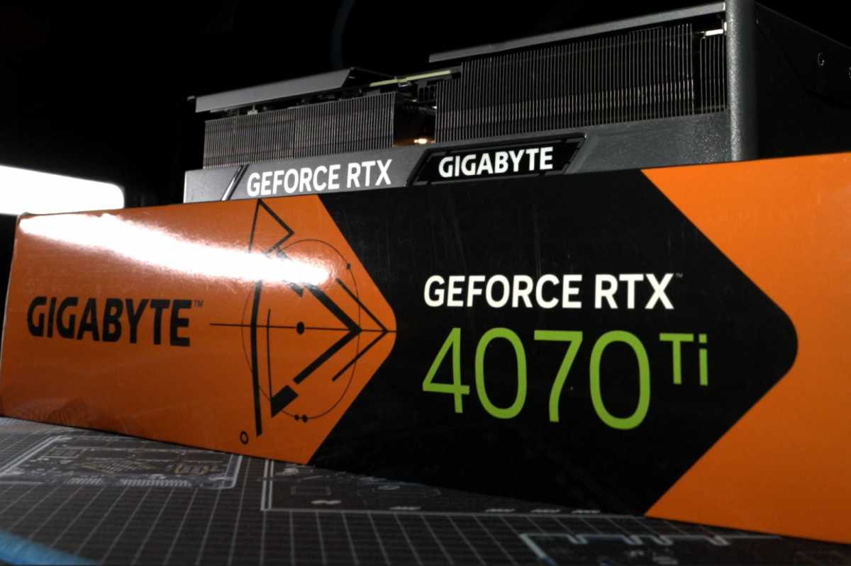 Gigabyte GeForce RTX 4070 Ti add-in board AIB partner card