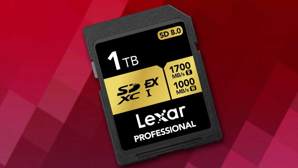 Lexar SD 8.0 card