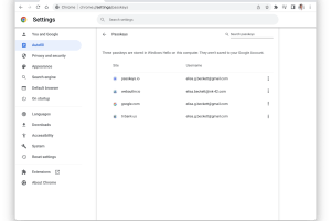 Chrome now supports passkeys, the password killer