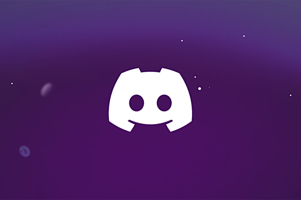 Discord logo on an abstract purple background hero